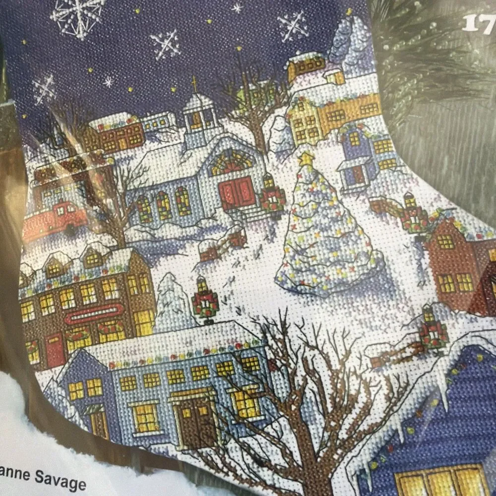 Design Works Counted Cross Stitch Stocking Kit 17
